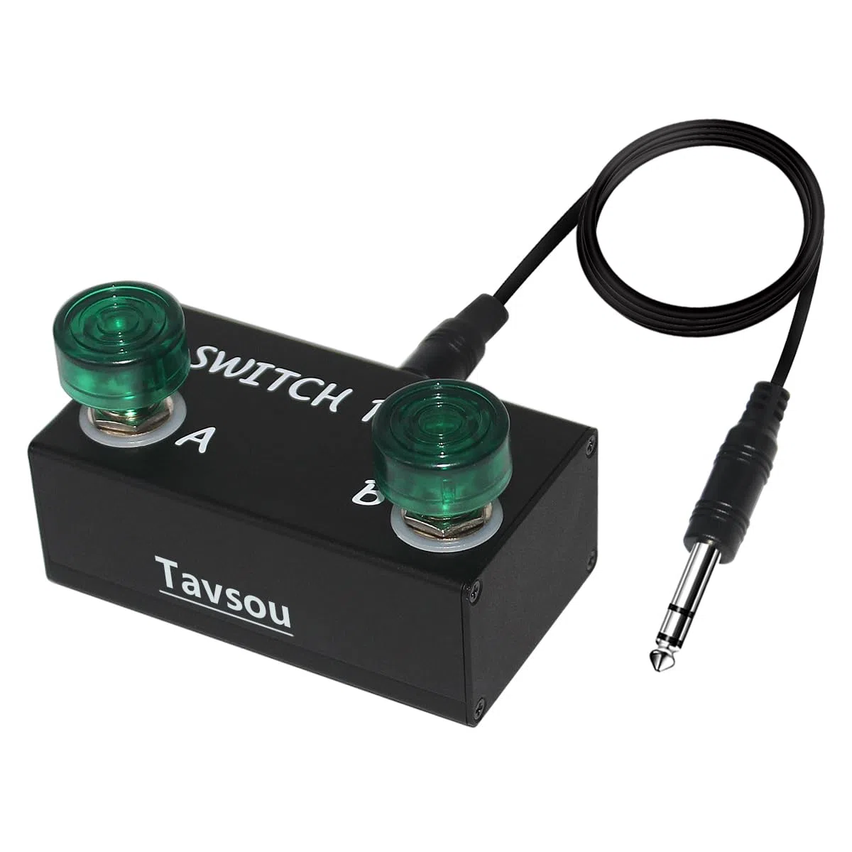 Dual latching Switch Pedal Für Gitarre Effekt Pedal mit TRS Kabel