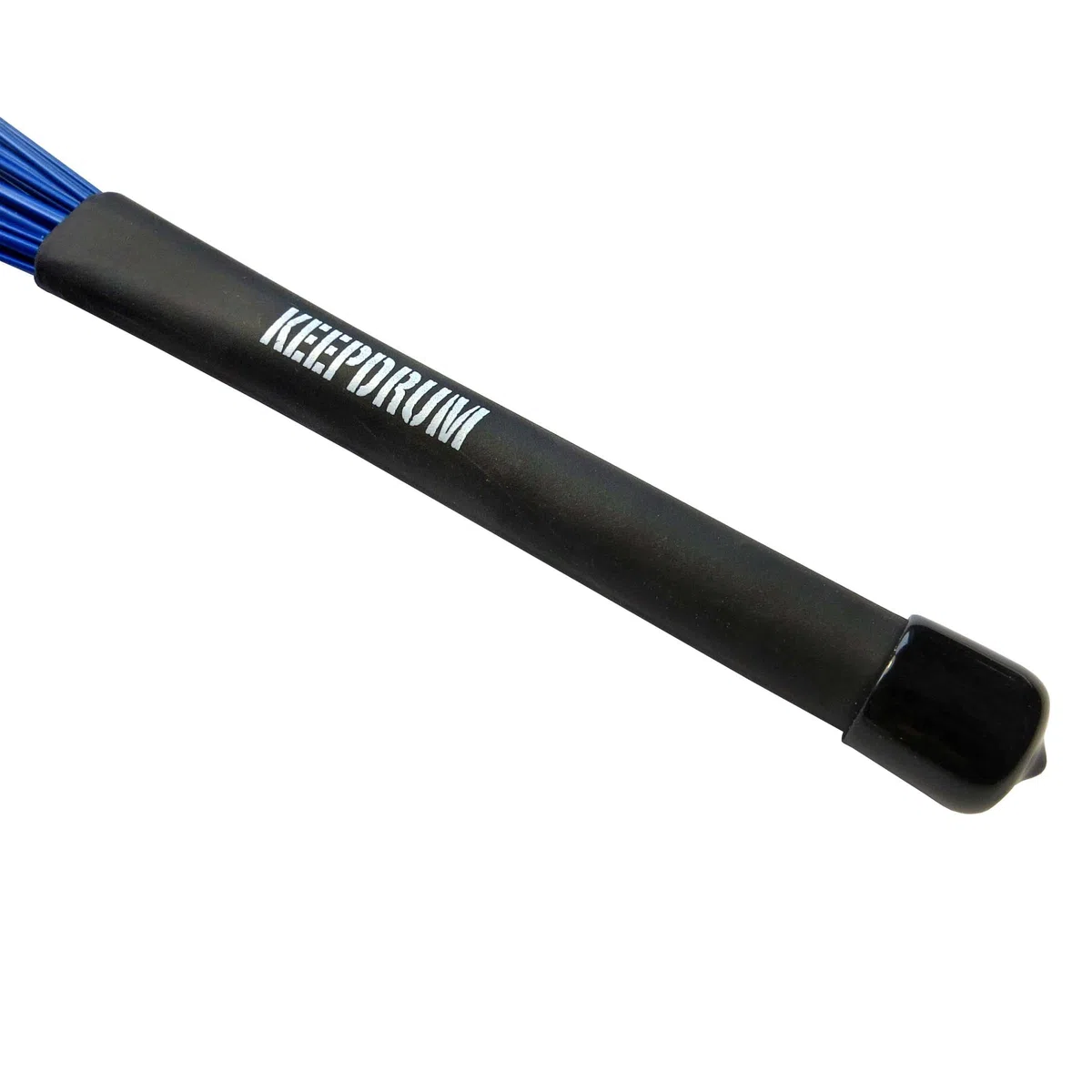 keepdrum SV603BL Nylon Besen Brushes Schlagzeug-Stöcke Blau