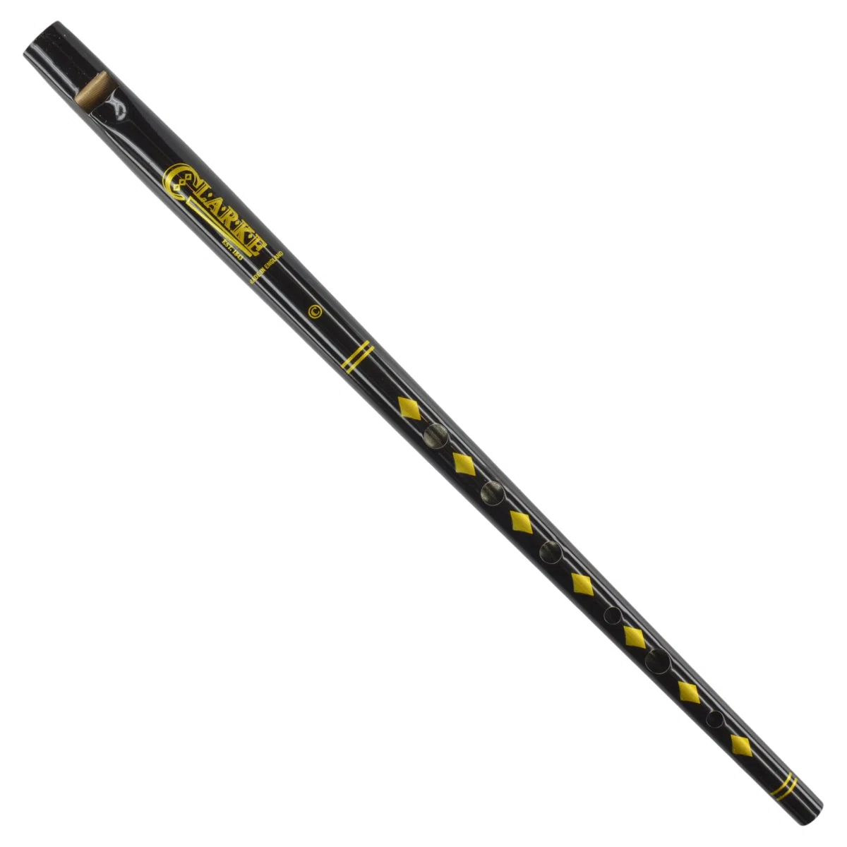Howard Tin Whistle in C, Schwarz