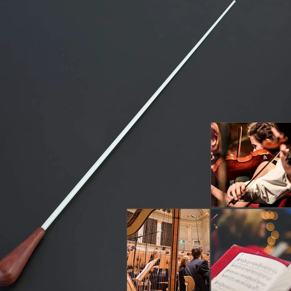 Leichter Dirigentenstab mit Padauk-Griff für Chorsinfoniekonzerte, Gleichmäßige Ausgewogenheit, Exquisite Verarbeitung