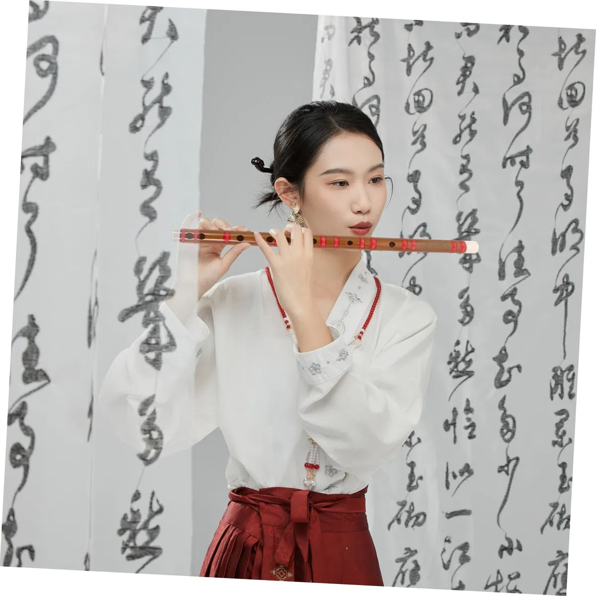 BESTonZON Traditionelle Chinesische Flöte – Flötenschülermodell – Perfekt Für Musikliebhaber