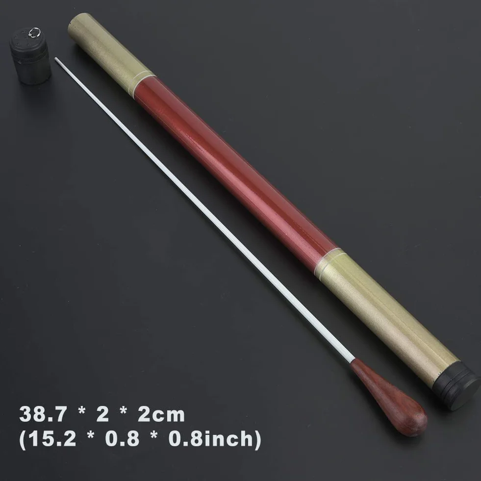 Leichter Dirigentenstab mit Padauk-Griff für Chorsinfoniekonzerte, Gleichmäßige Ausgewogenheit, Exquisite Verarbeitung