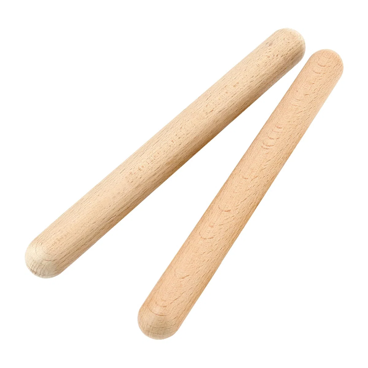 24 Stück Holz Klanghölzer 20cm Lang, Klangholz Instrument, Klangstäbe Holz Rhythmusstöcke, Rhythmus Sticks, Klanghölzer Set für Anfängers, Bands, Profis
