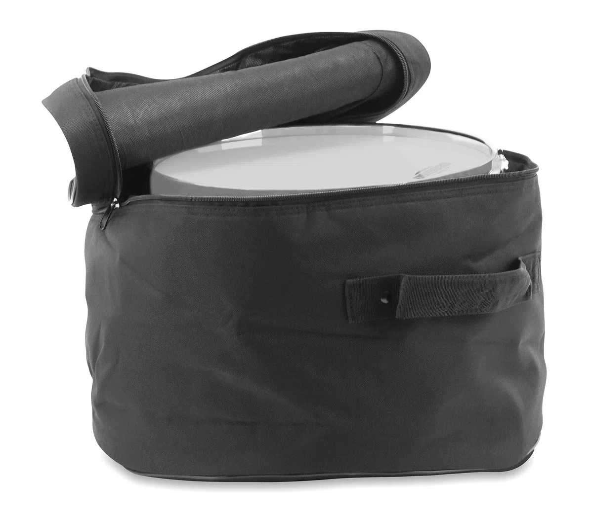 XDrum Schlagzeugtasche für Hänge Tom 12 x 10 Zoll - gepolsterter Drum Bag - wasserabweisende Kunstfaser - robuster Reißverschluss - stabiler Tragegriff für Transport und Schutz - Schwarz