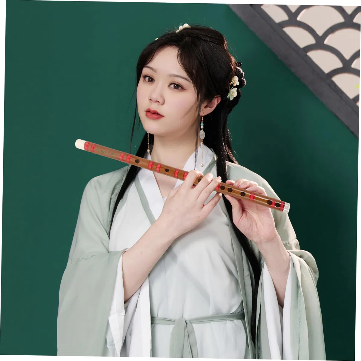 BESTonZON Traditionelle Chinesische Flöte – Flötenschülermodell – Perfekt Für Musikliebhaber