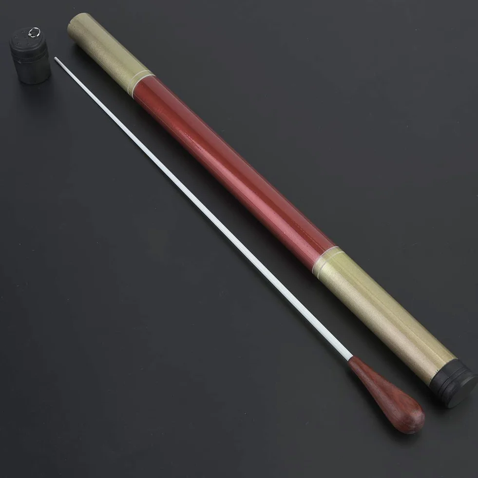 Leichter Dirigentenstab mit Padauk-Griff für Chorsinfoniekonzerte, Gleichmäßige Ausgewogenheit, Exquisite Verarbeitung