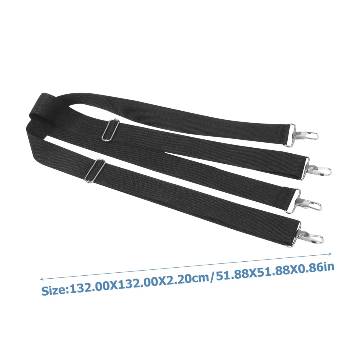 Verstellbarer Snare-Drum-Gurt Marschtrommel-Schultergurt Trommelschlinge Für Marschmusik Und Auftritte Komfortabler Trommelgurt Für Snaredrum 52.00 Zoll Länge