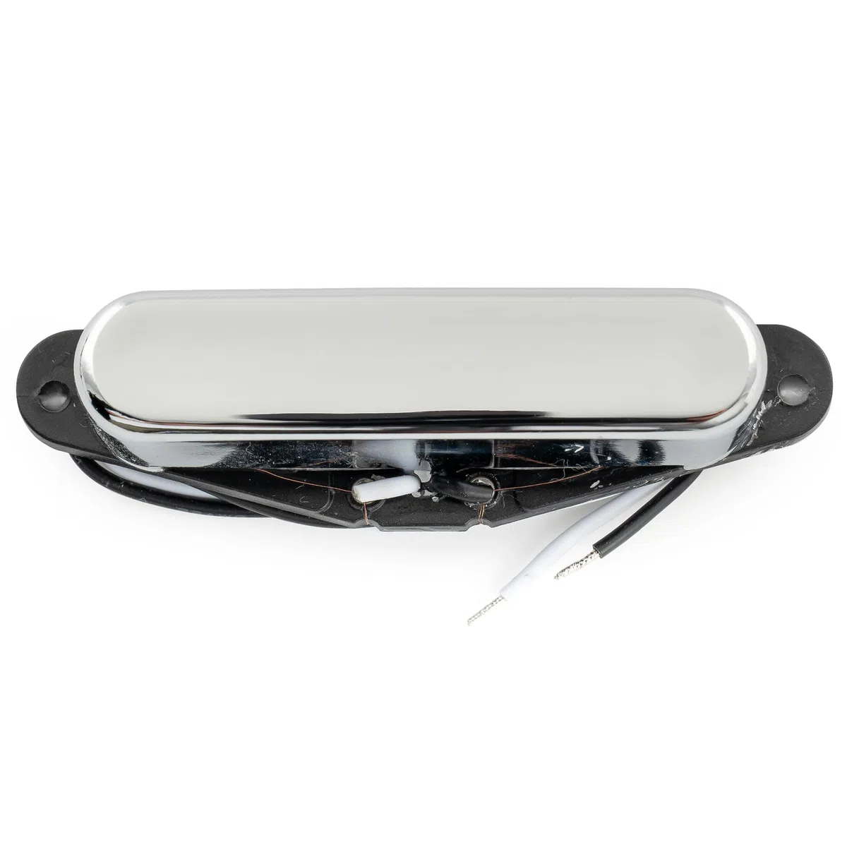 Musiclily Pro TL-60S Alnico 5 Single Coil Tonabnehmer Hals Pickup für Tele Style E-Gitarre, Chrom