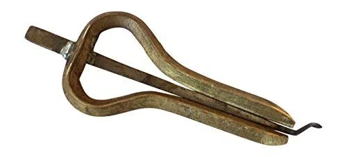 Maultrommel Murchunga aus Nepal in Naturpapierbox, Messing, Eisen, Gold, Antik, BRASS_AND_WOODWIND_INSTRUMENTS