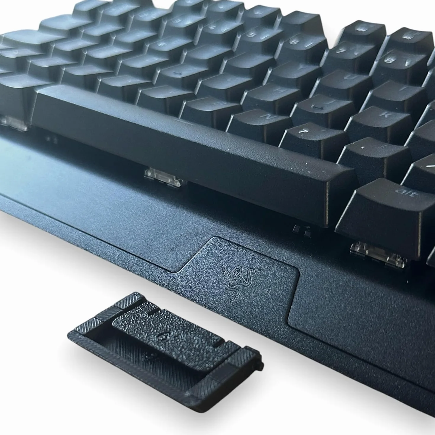 2 Stück Ersatzfüße kompatibel mit Razer Tastatur – Neigungshalterung für Huntsman Blackwidow Ornata Cynosa (BlackWidow V4 Pro)