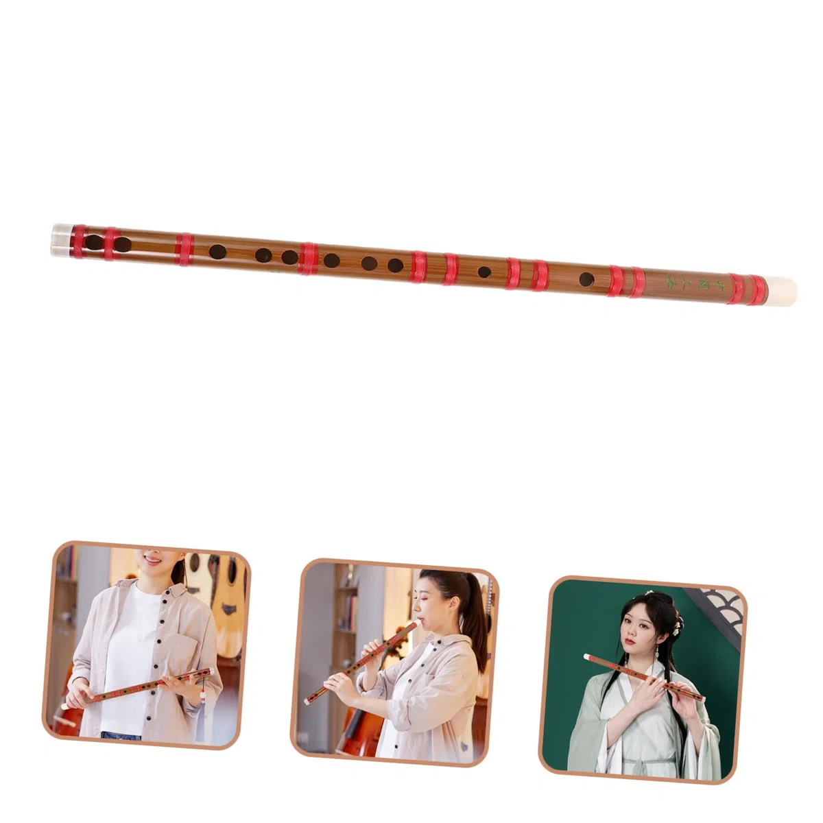 BESTonZON Traditionelle Chinesische Flöte – Flötenschülermodell – Perfekt Für Musikliebhaber