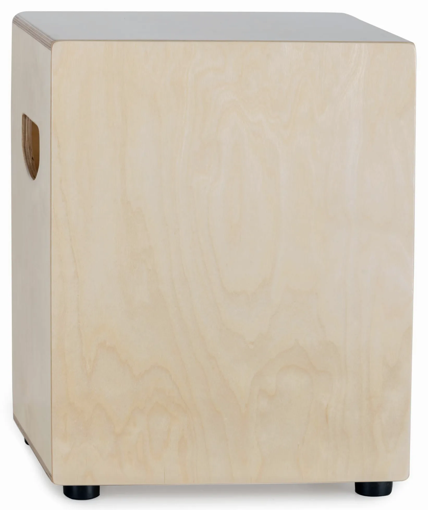 XDrum Bass Cajon Peruana Birch (3 mm Schlagplatte, wuchtiger Bass, heller Snare-Sound, Bassreflex-Korpus, Tragegriff) Natur