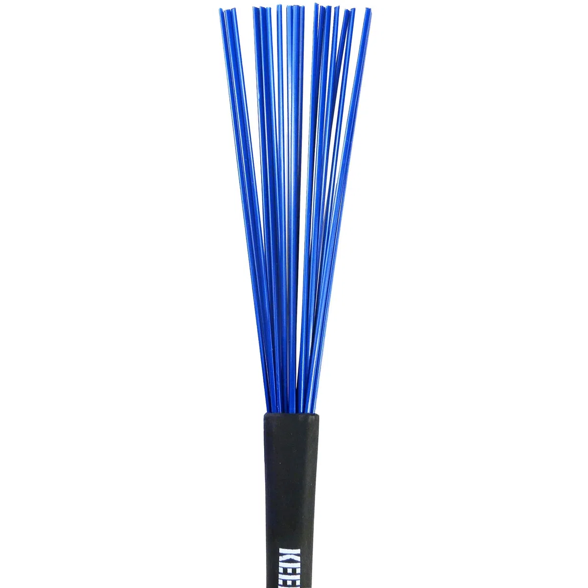 keepdrum SV603BL Nylon Besen Brushes Schlagzeug-Stöcke Blau