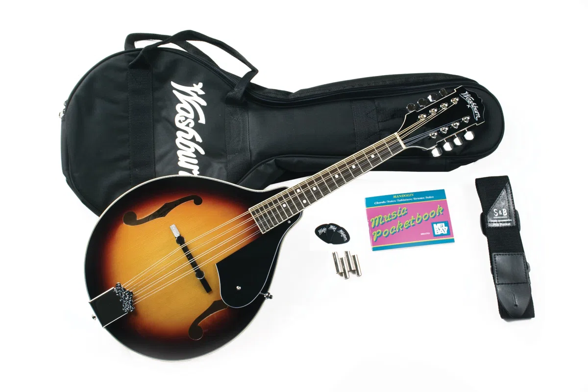 WASHBURN guitare Pack Mandoline Typ A M1 Sunburst